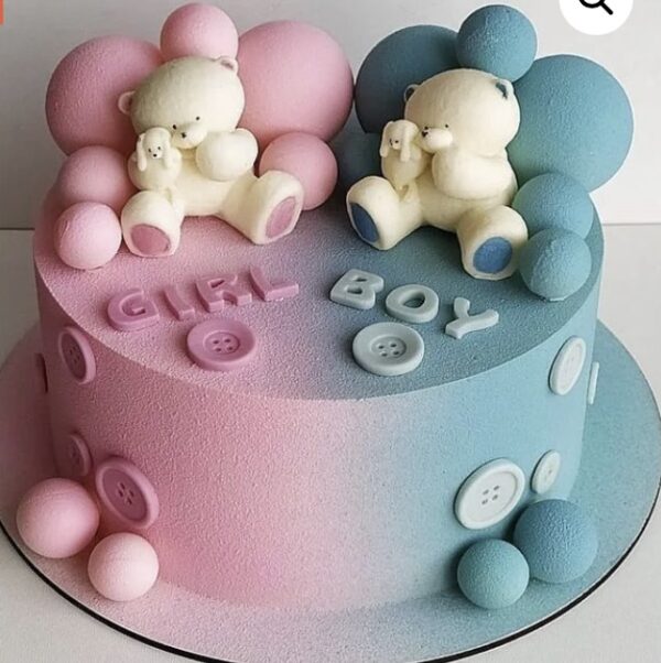 2kg baby shower cake 