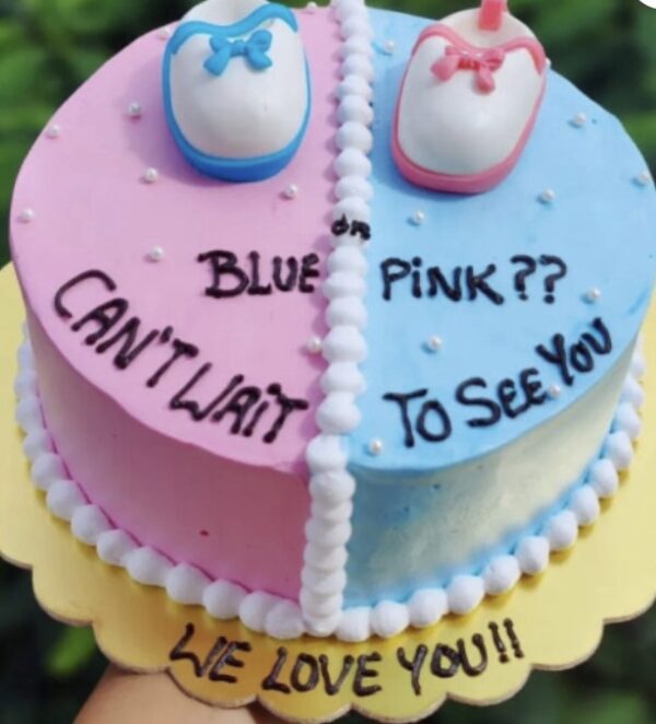 2kg baby shower cake