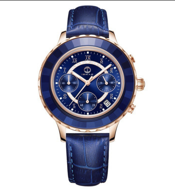 Lady  Elegance Geez Watch Blue on Blue