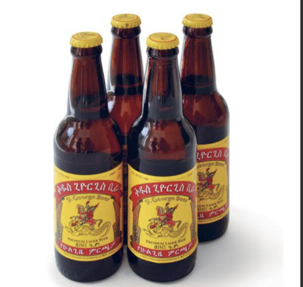 ቅዱስ ጊዮርጊስ ቢራ 1 ሳጥን – 24 Bottles of St. George Beer